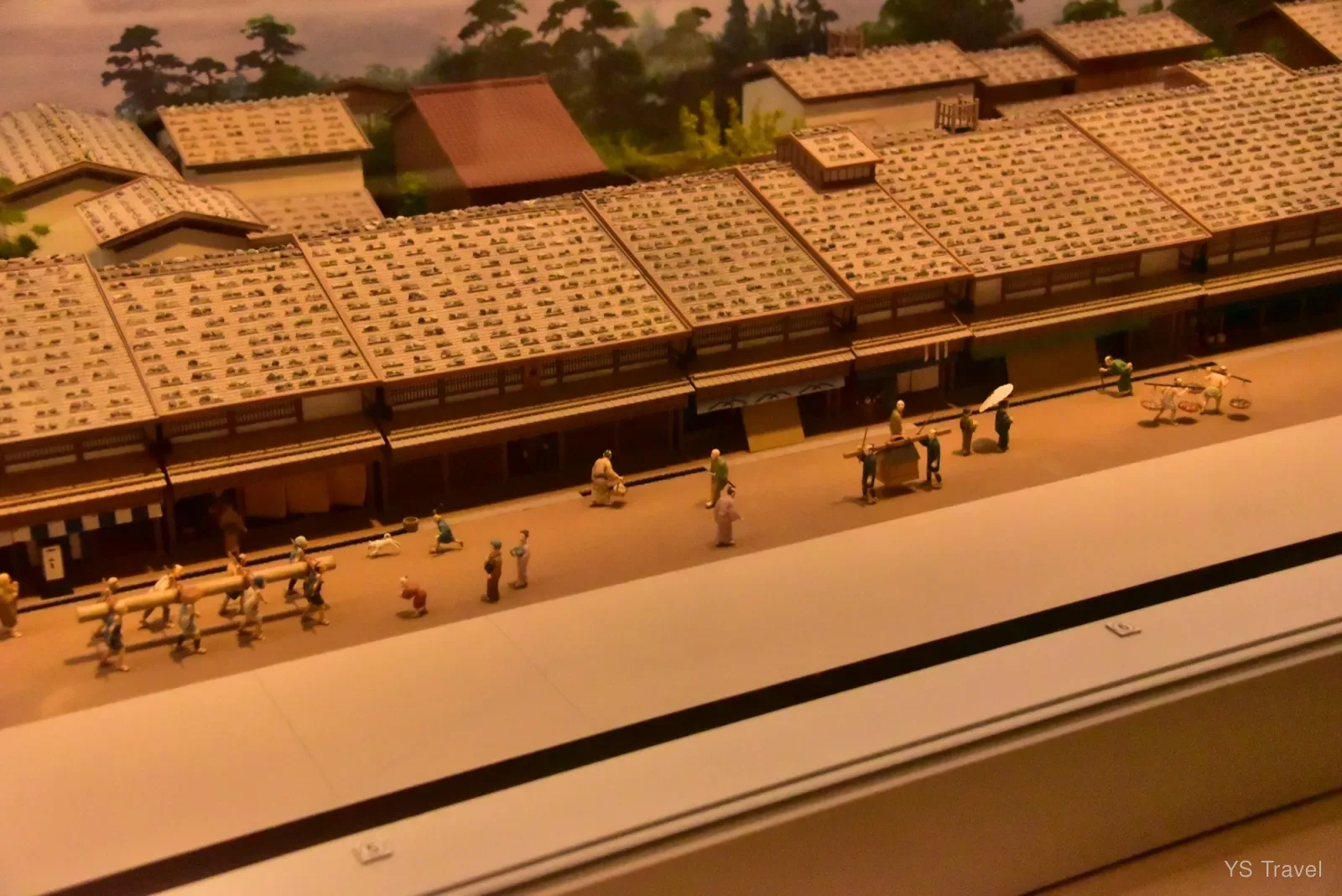過往城下町的模型復原