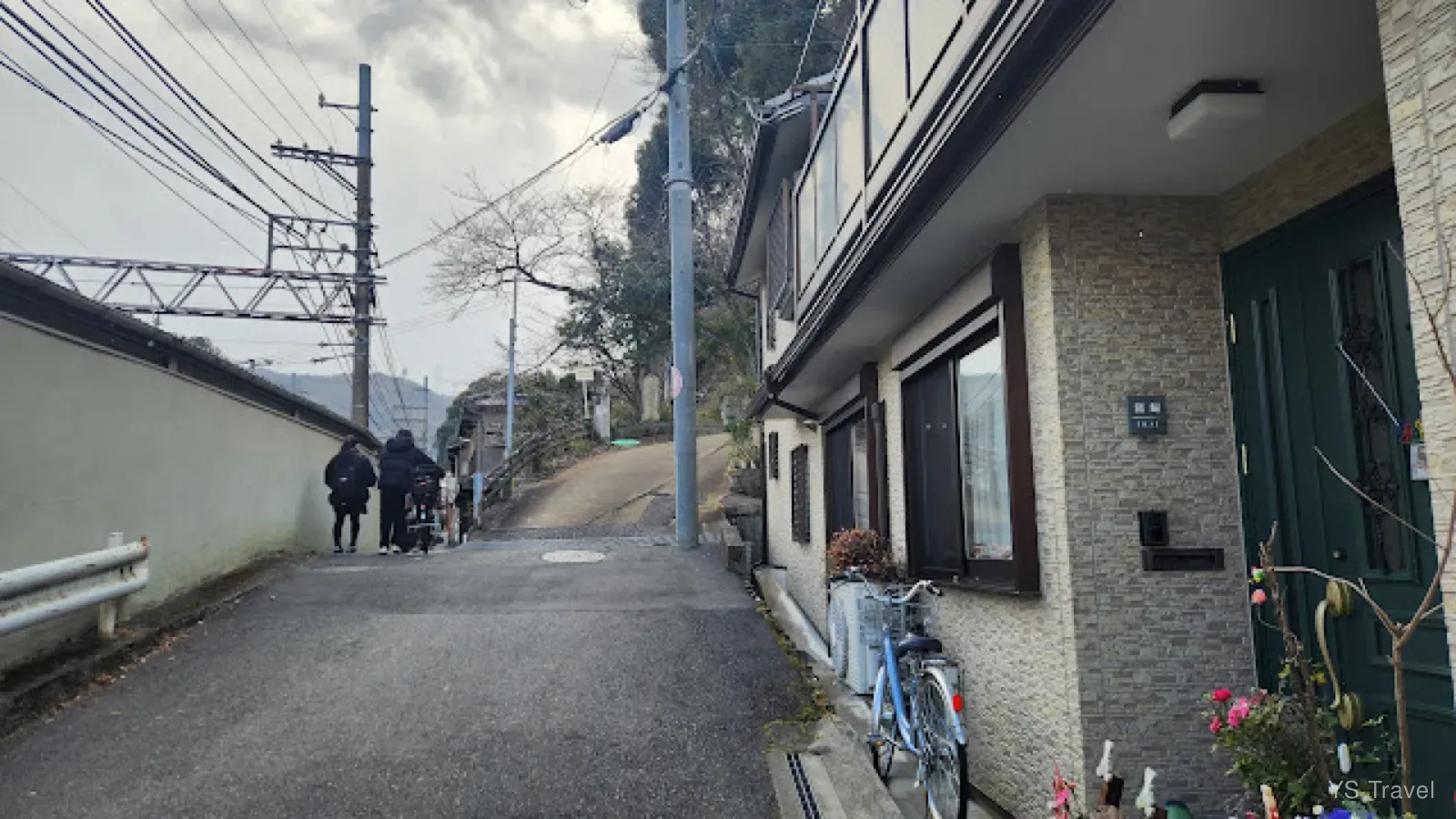 車站附近是比叡山的山腳