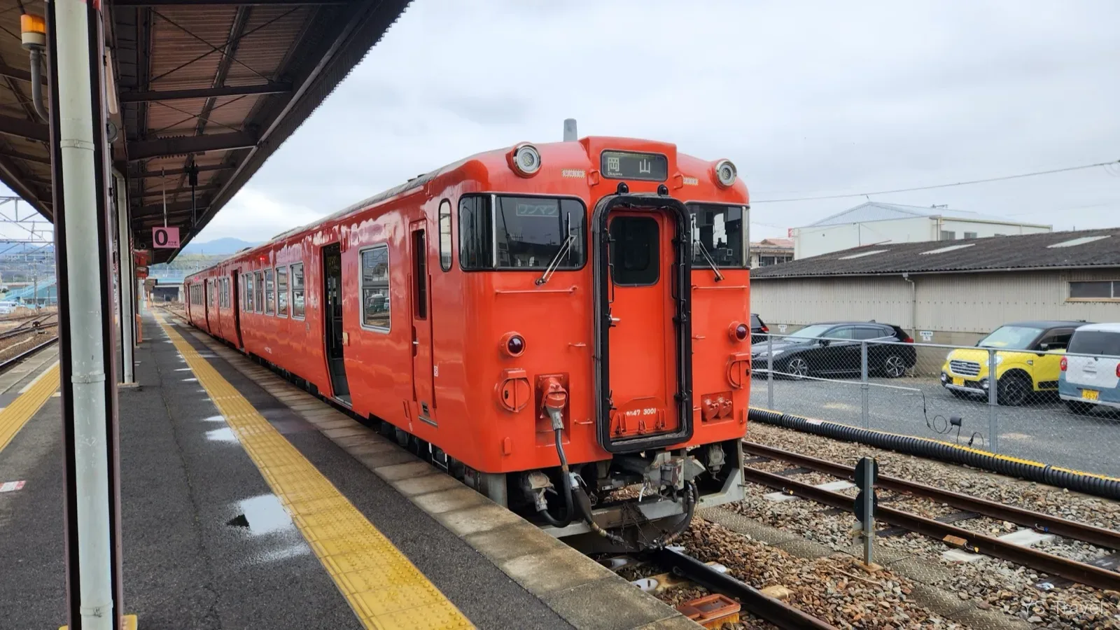 不愧為國鐵老車天堂的岡山